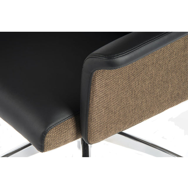 Teknik Office Elegance High Back Executuve Chair with Gull Wing Arms