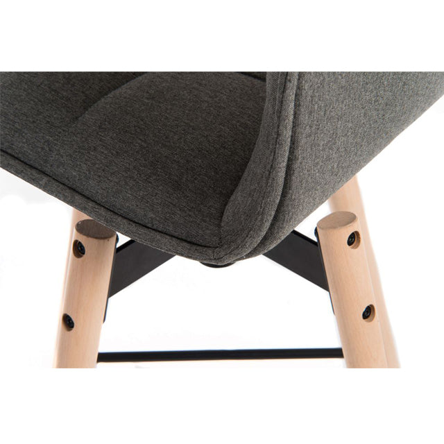 Teknik Office Swivel Seat Spin Barstool Grey Chair