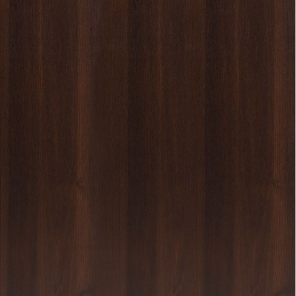 Furniture To Go Imperial 3 Door Glazed Sideboard in Dark Mahogany Melamine