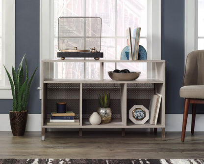 Teknik Office City Centre Tv Stand in Oak Finish with Shelving Storage