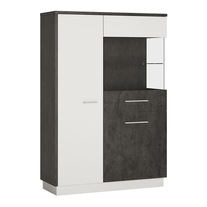 Furniture To Go Zingaro Low Display Cabinet (RH)