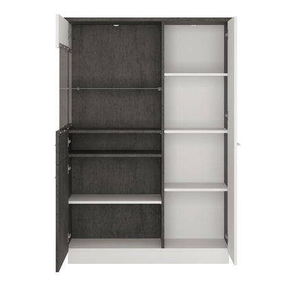 Furniture To Go Zingaro Low Display Cabinet (LH)