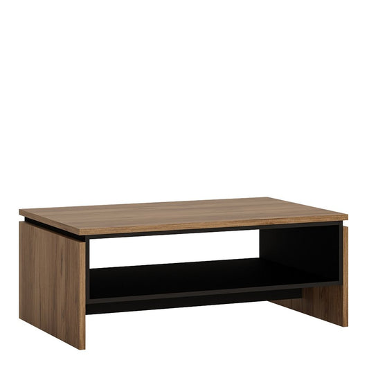 Furniture To Go Brolo Coffee Table With the Walnut and Dark Panel Finish