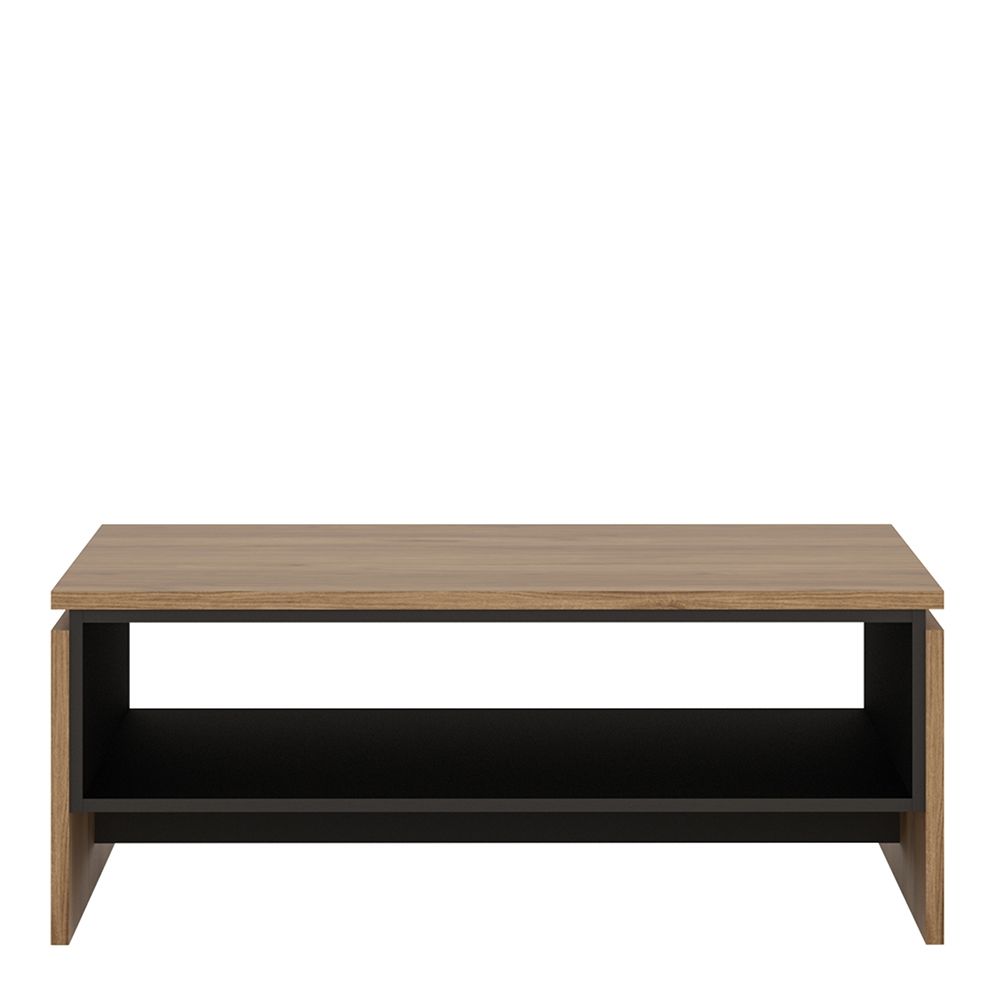 Furniture To Go Brolo Coffee Table With the Walnut and Dark Panel Finish