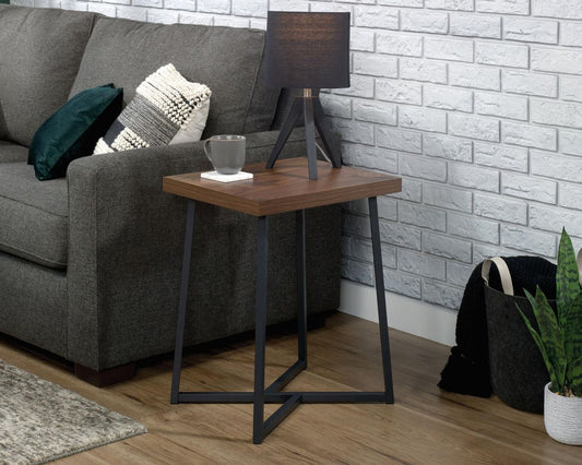 Teknik Office Canyon Lane Side Table in Grand Walnut Effect Finish