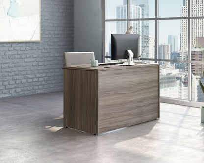 Teknik Office Affiliate 1200 X 600 Desk in a Hudson Elm Effect Finish with Heat, Stain and Scratch Resistant