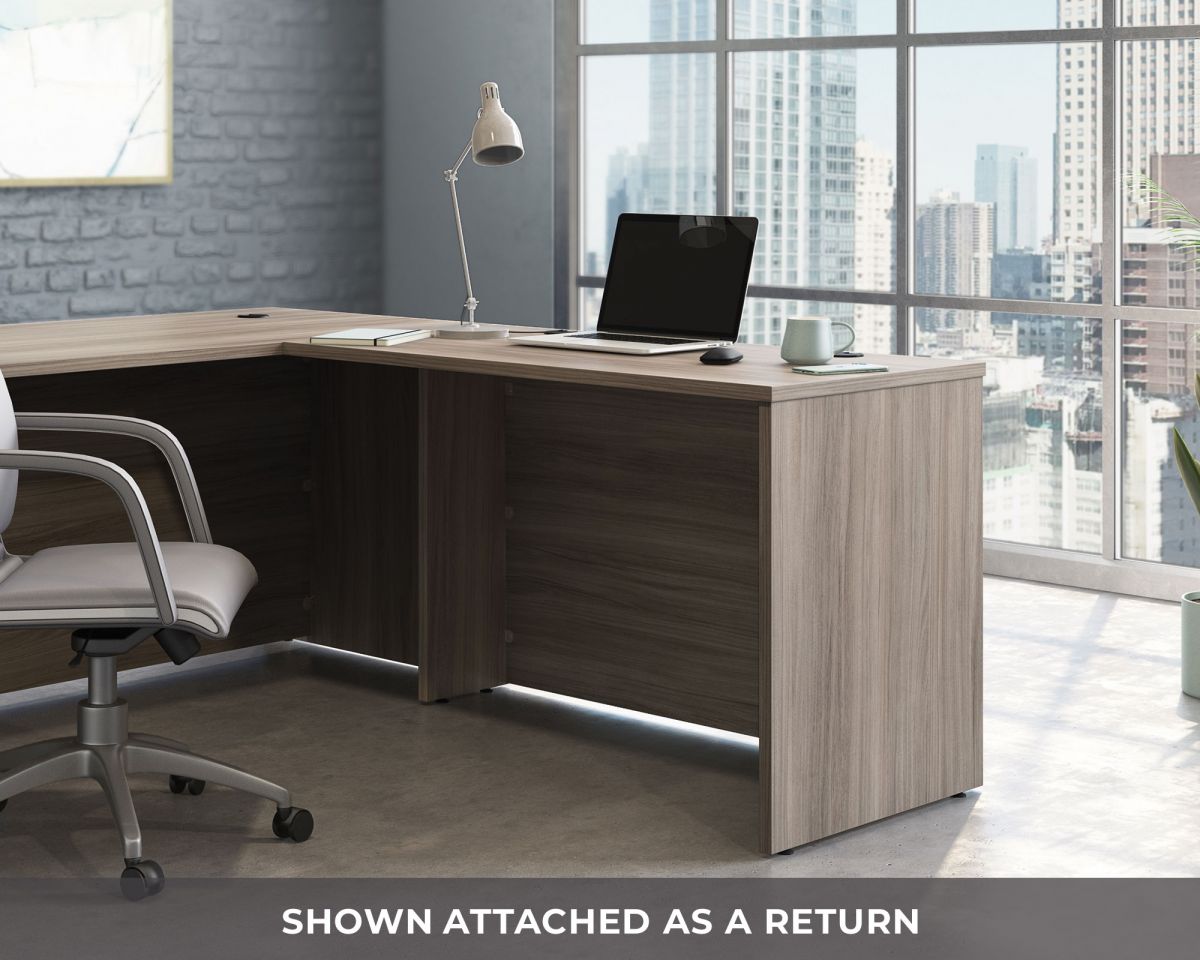 Teknik Office Affiliate 1200 X 600 Desk in a Hudson Elm Effect Finish with Heat, Stain and Scratch Resistant