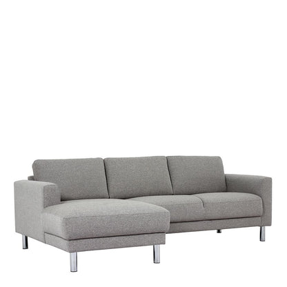 Furniture To Go Cleveland Chaiselongue Sofa (LH) in Nova Light Grey