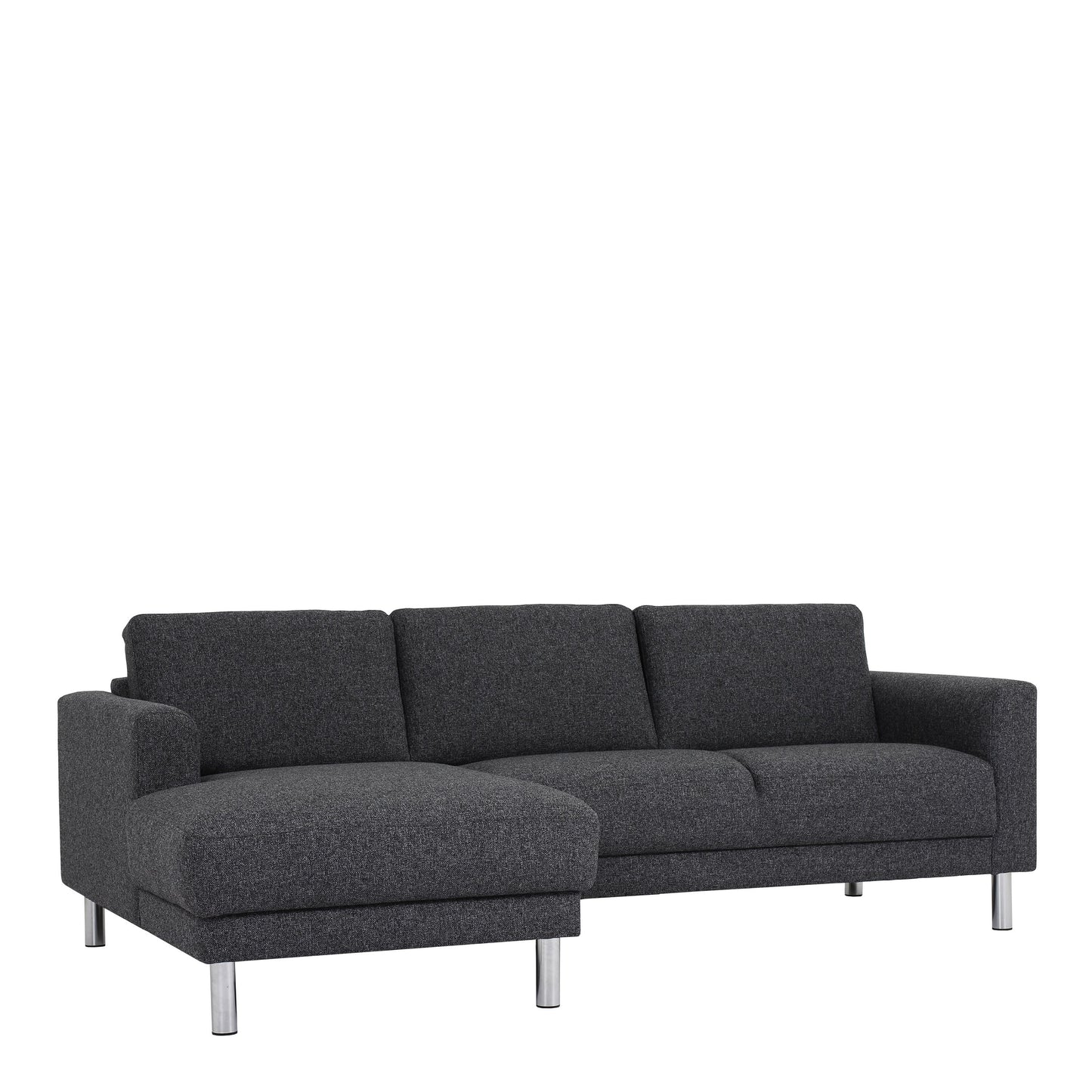 Furniture To Go Cleveland Chaiselongue Sofa (LH) in Nova Anthracite