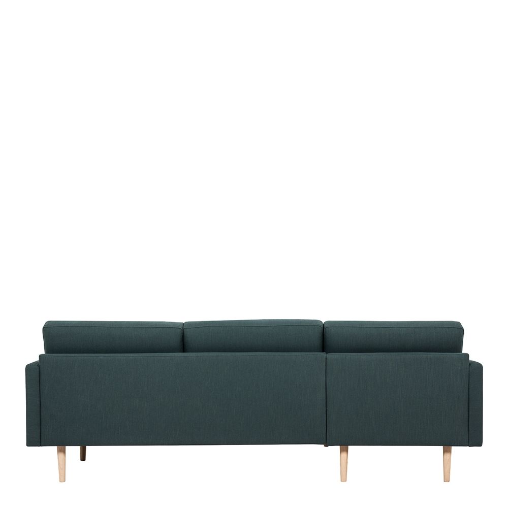 Furniture To Go Larvik 2.5 Seater Sofa - Dark Green, Black Legs