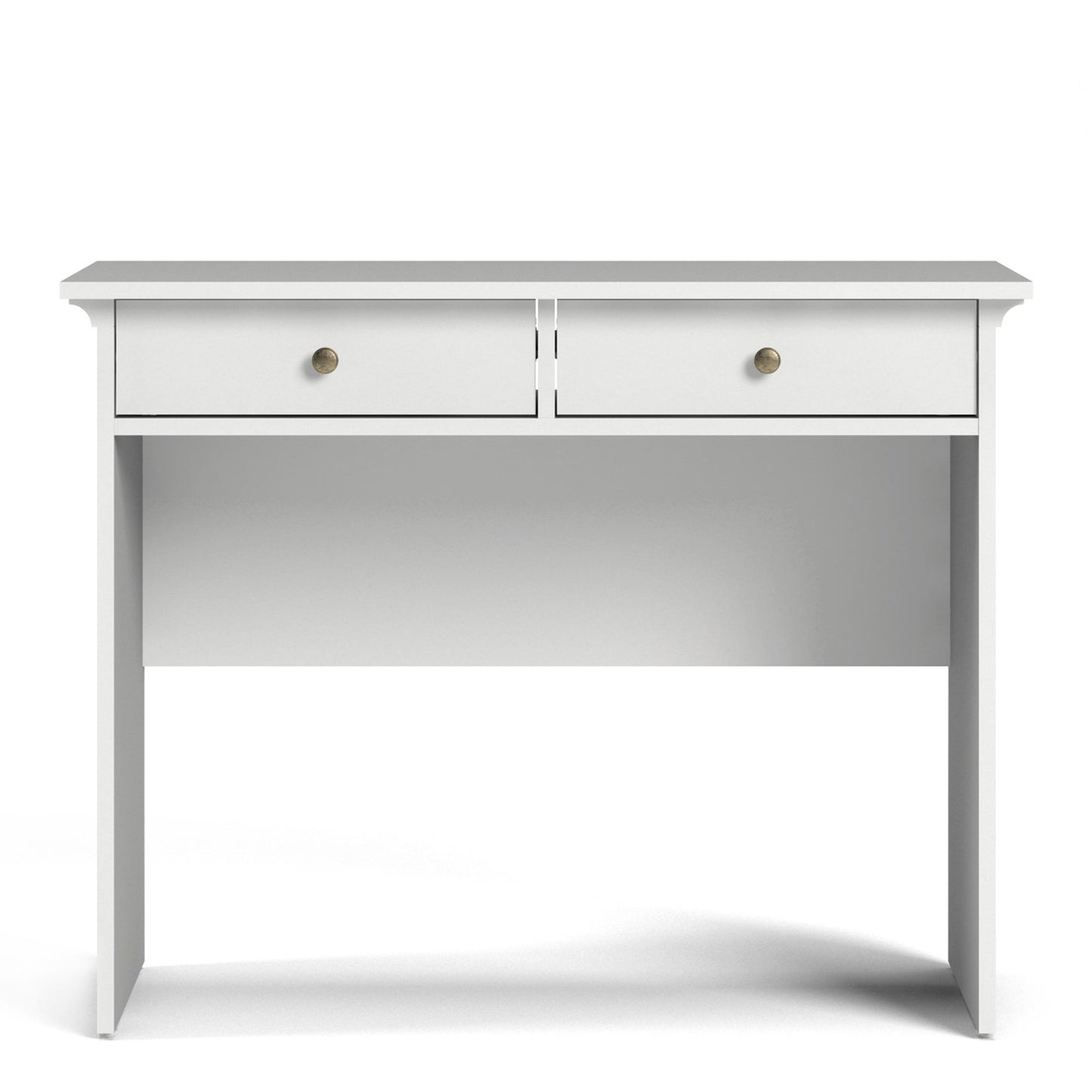 Furniture To Go Paris Stylish 2 Drawer Console Table White