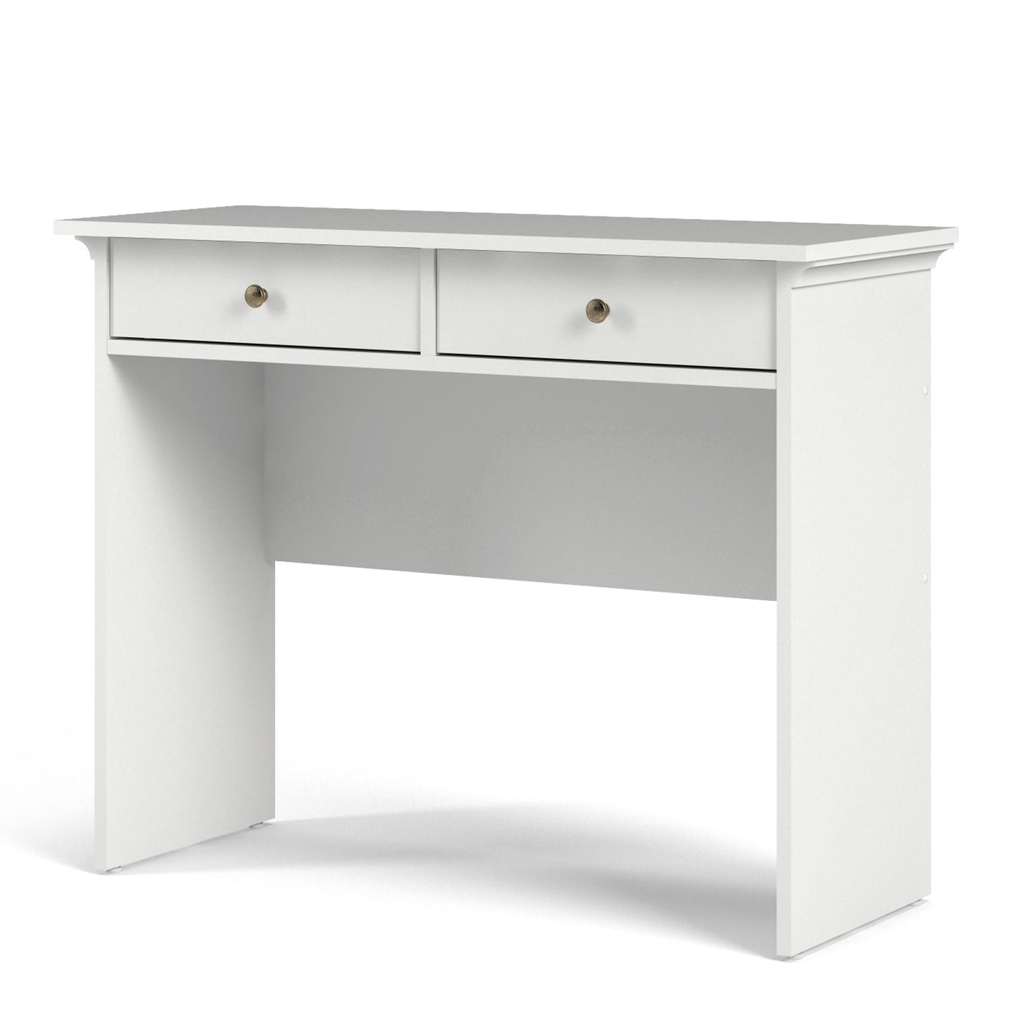 Furniture To Go Paris Stylish 2 Drawer Console Table White