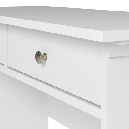 Furniture To Go Paris Stylish 2 Drawer Console Table White