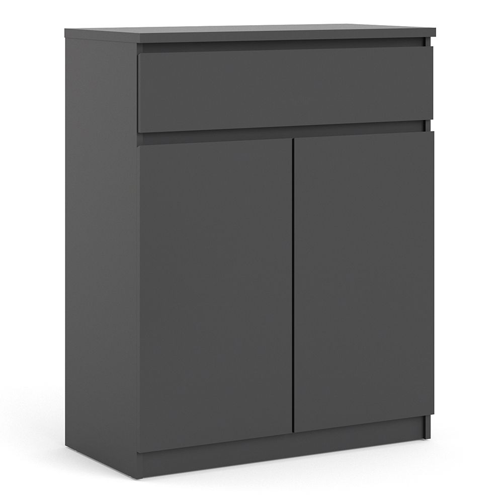 Furniture To Go Naia Sideboard - 1 Drawer 2 Doors in Black Matt