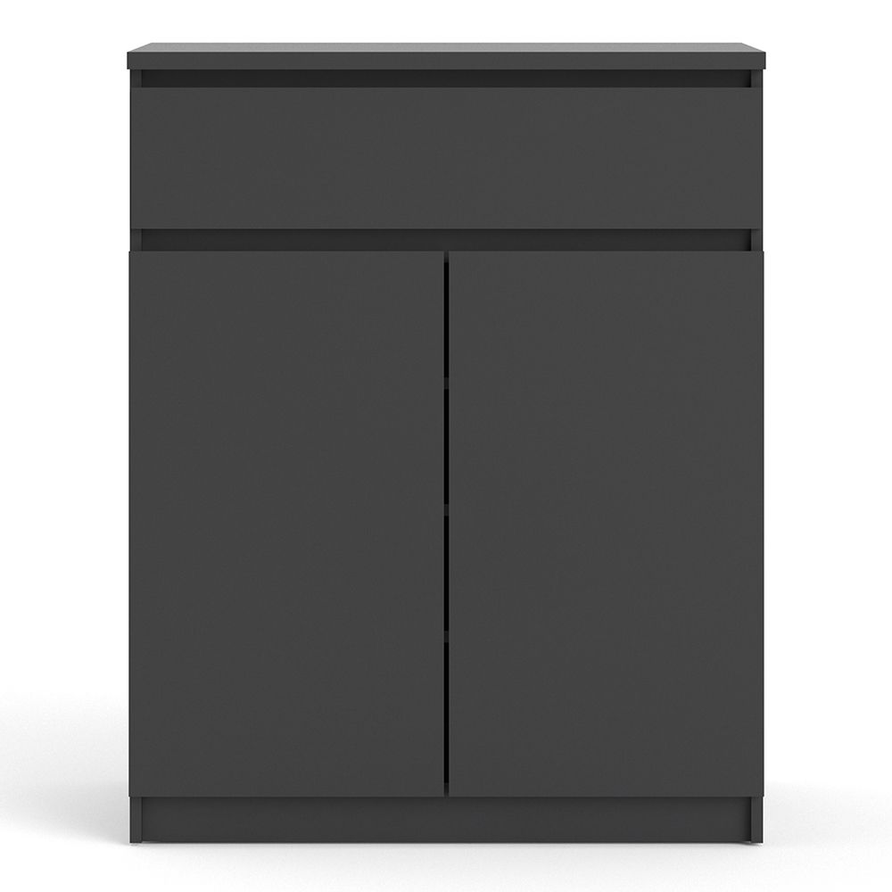 Furniture To Go Naia Sideboard - 1 Drawer 2 Doors in Black Matt