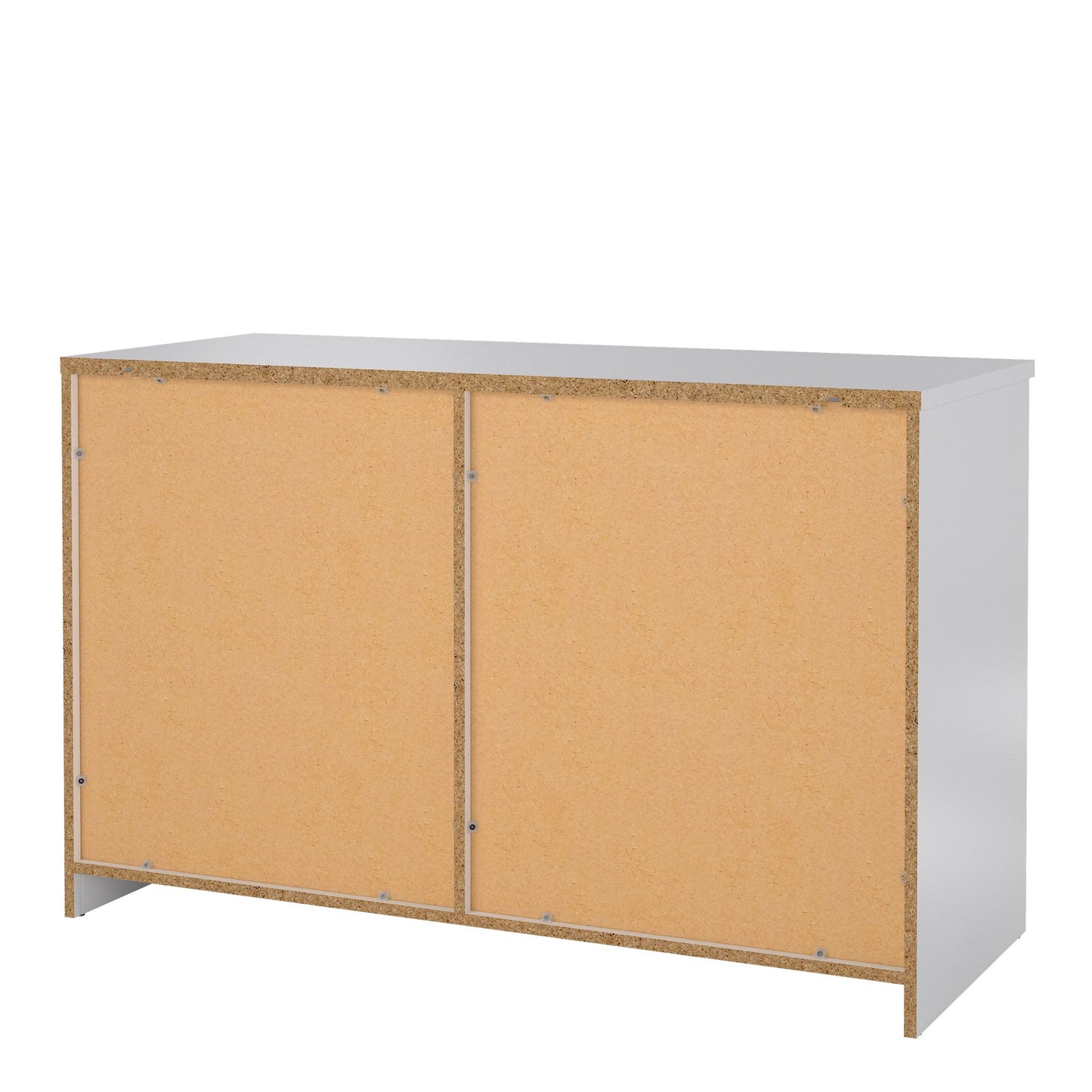 Furniture To Go Naia Storage Unit with 1 Sliding Door and 3 Drawers in White High Gloss