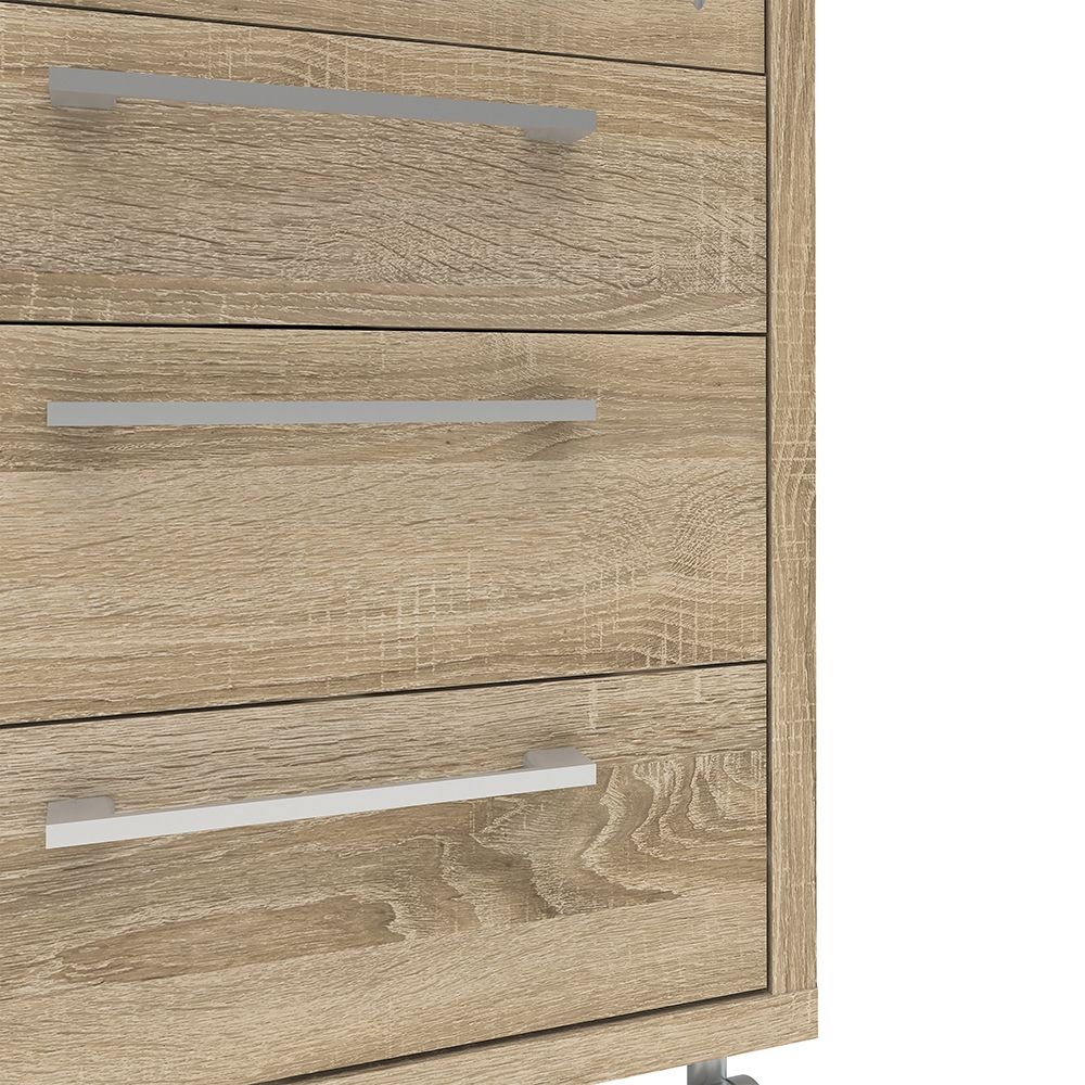 Furniture To Go Prima Mobile Cabinet in Oak