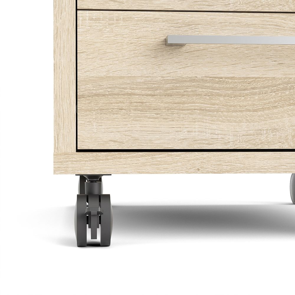 Furniture To Go Prima Mobile Cabinet in Oak