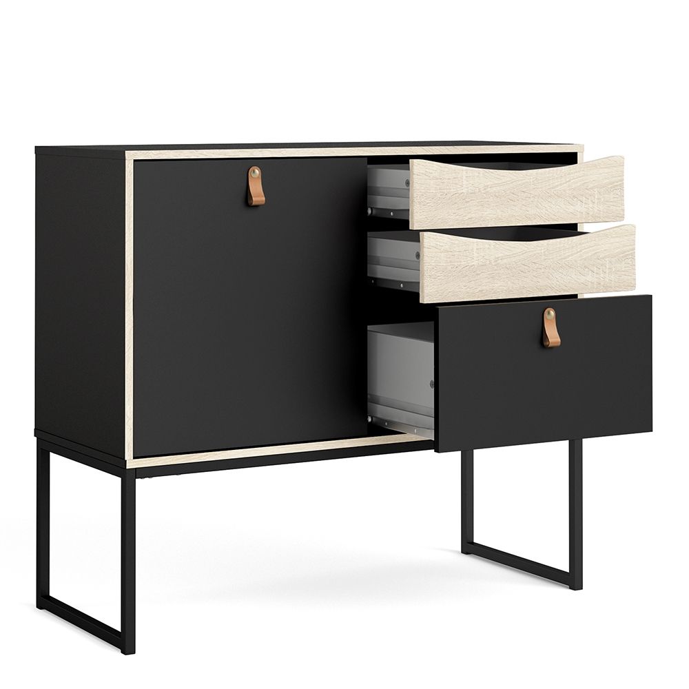 Furniture To Go Stubbe Sideboard with 1 Door 3 Drawers