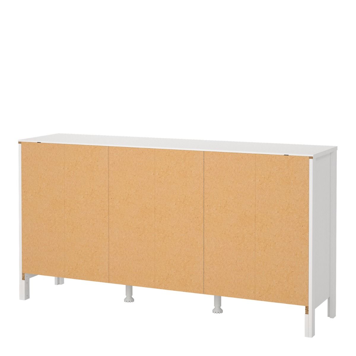 Furniture To Go Barcelona Sideboard 2 Doors 3 Drawers in White