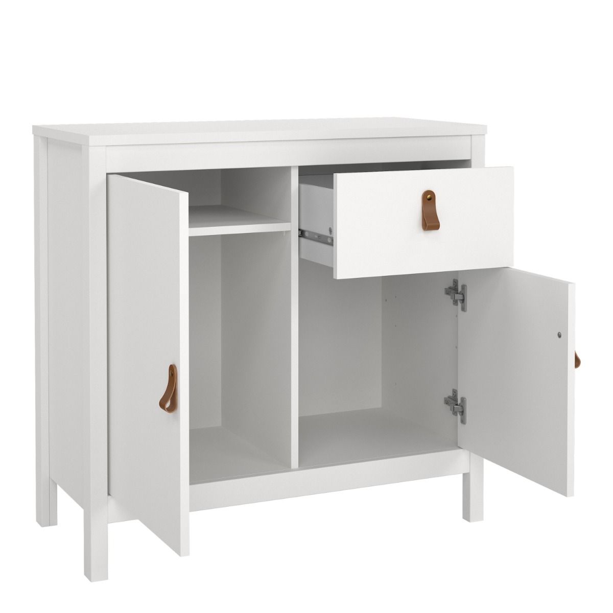 Furniture To Go Barcelona Sideboard 2 Doors 1 Drawer in White