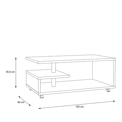 Furniture To Go Bailey Coffee Table in Sonoma Oak