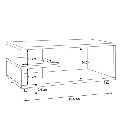 Furniture To Go Bailey Coffee Table in Sonoma Oak