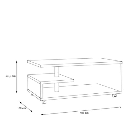 Furniture To Go Bailey Coffee Table in Antique Oak