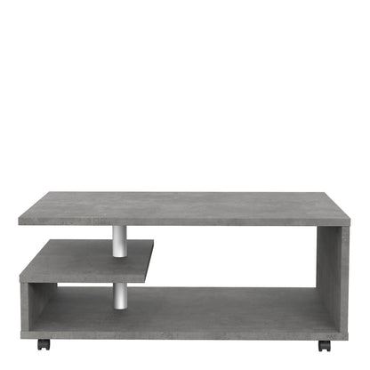 Furniture To Go Bailey Coffee Table in Concrete Optic Dark Grey