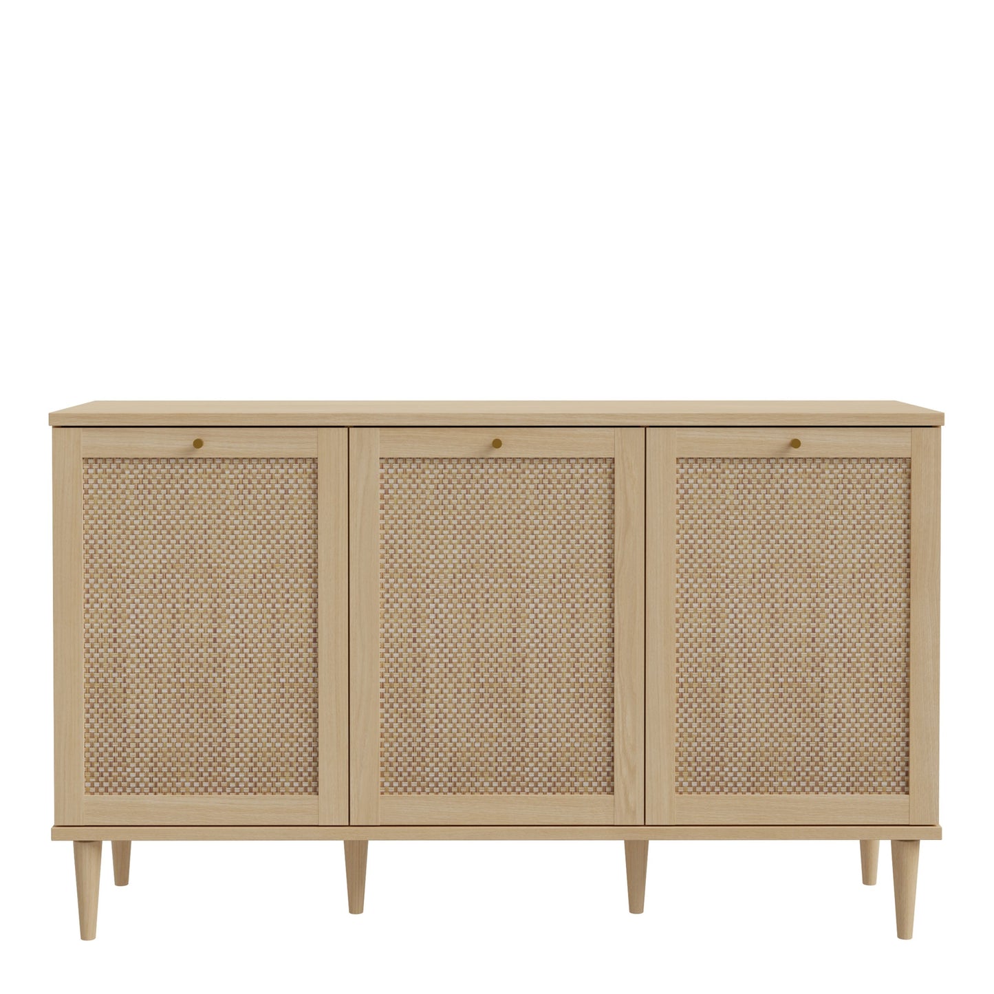 Furniture To Go Bohol Calasetta 3 Door Sideboard in Rattan