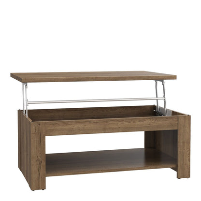 Furniture To Go Corona Rising Coffee Table in Tabak Oak