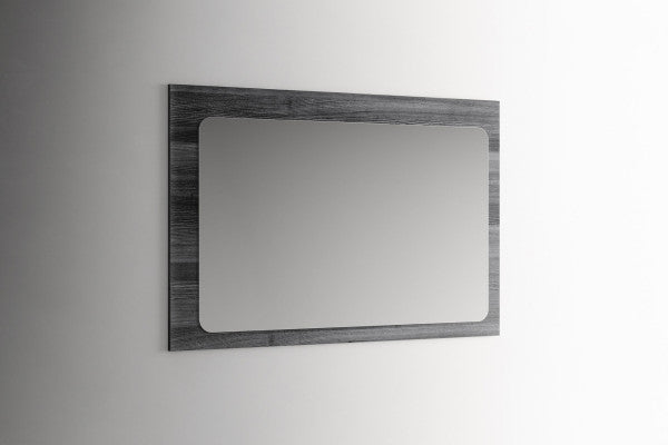 Tomasella Vulcana Rectangular Wood Frame Mirror