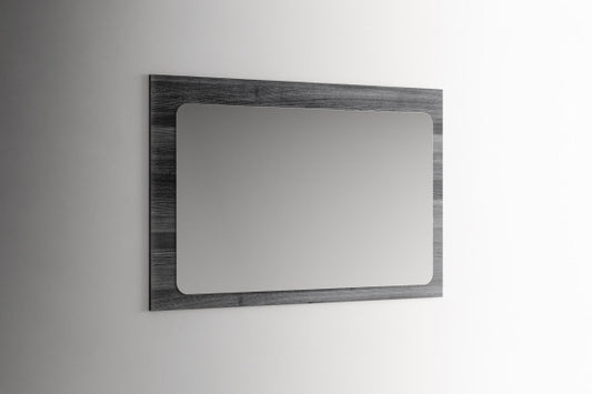 Tomasella Vulcana Rectangular Wood Frame Mirror