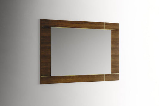 Tomasella Panarea Wood Frame Rectangular Mirror
