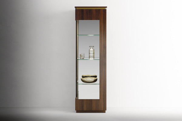 Tomasella Panarea Glass Display Cabinet - Right-Hand Door