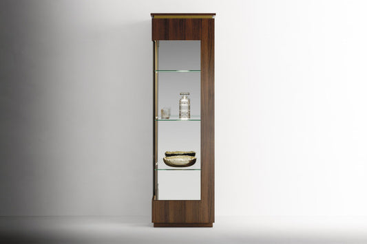 Tomasella Panarea Glass Display Cabinet - Right-Hand Door