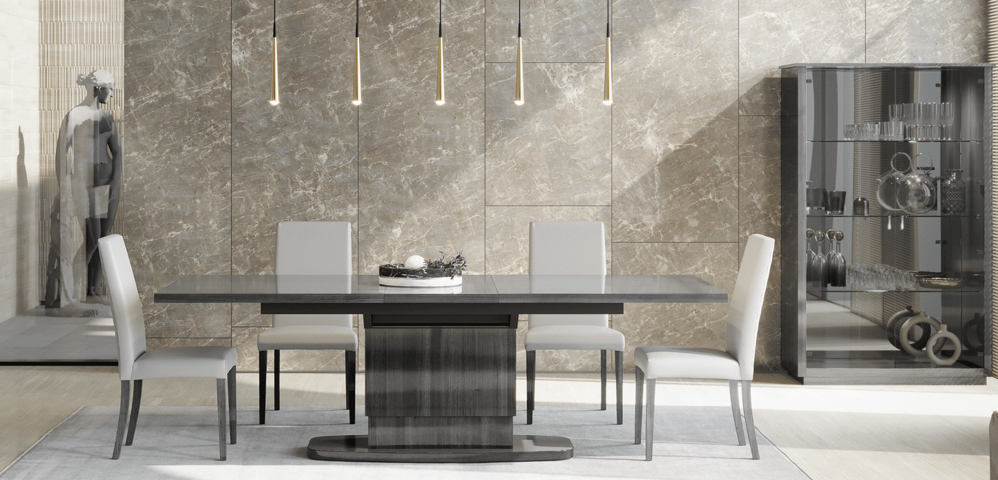 Tomasella Vulcano 1 Leaf Extendable Italian Dining Table