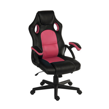 Teknik Office Kyoto Gaming Chair Pink with Padded Arms