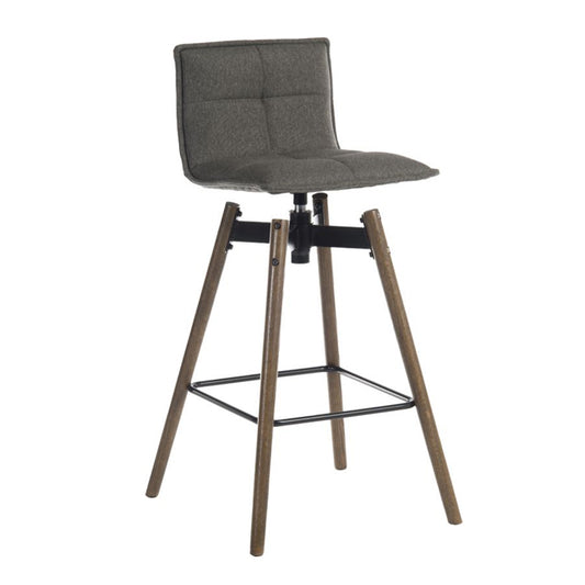 Teknik Office Spin Barstool Dark Grey Chair