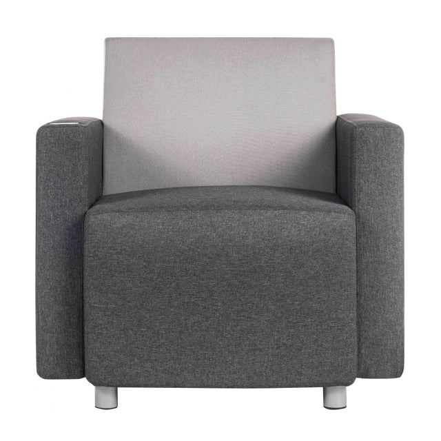 Teknik Office Cube Modular Reception Fabric Chair Arm Left or Right