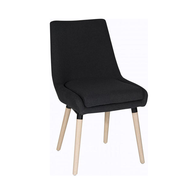 Teknik Office Pack of 2 Welcome Reception Chair in Modern Oak Coloured Legs