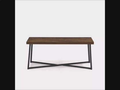 Teknik Office Canyon Lane Coffee Table in Brew Oak Finish